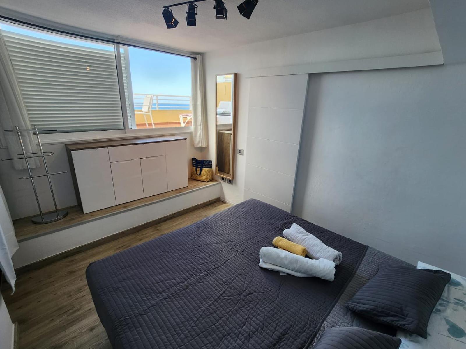 شقة Los Gigantes,Huge Terrace,Sea View,Air Conditioning بويرتو دي سانتياغو المظهر الخارجي الصورة