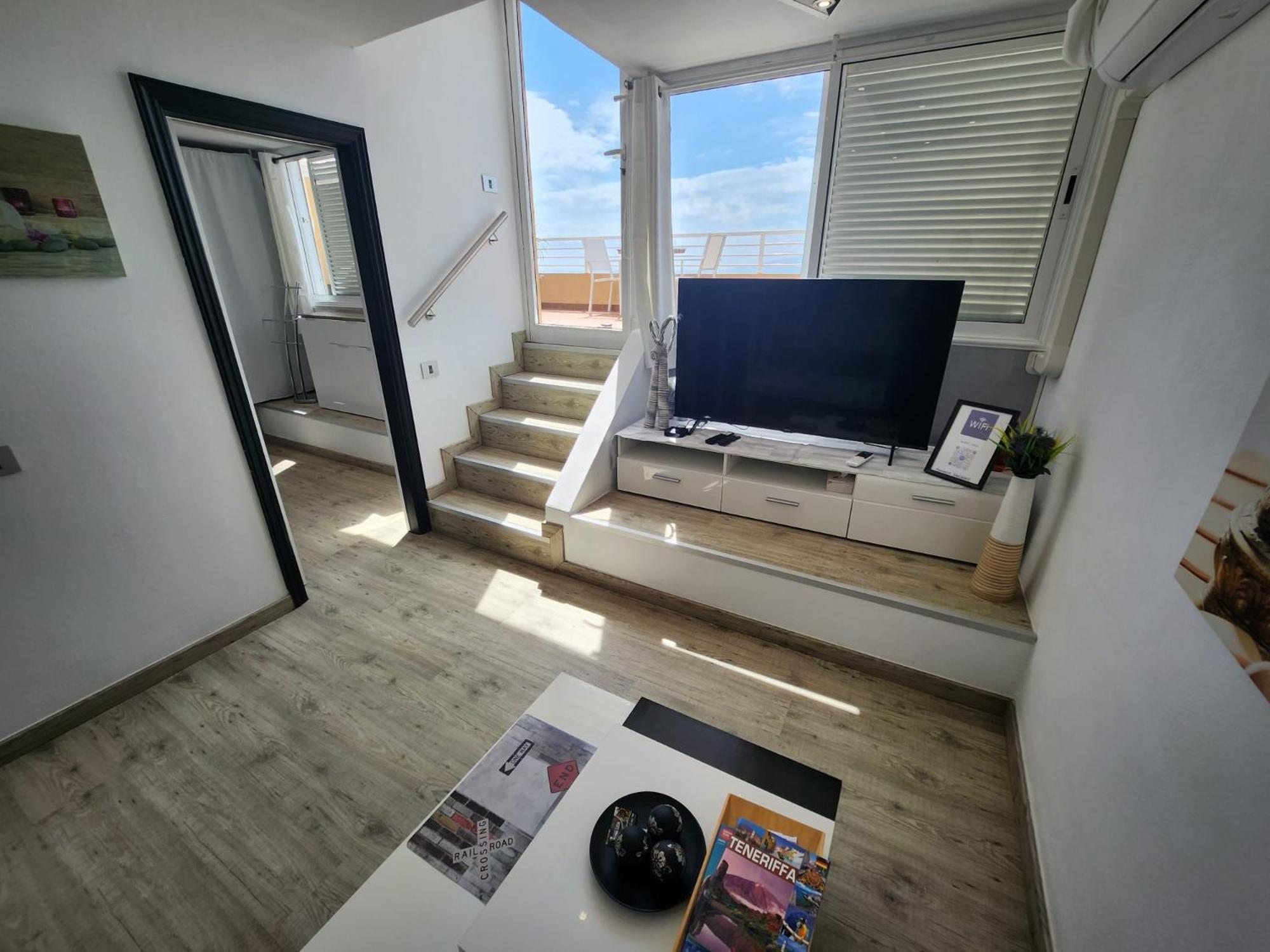 شقة Los Gigantes,Huge Terrace,Sea View,Air Conditioning بويرتو دي سانتياغو المظهر الخارجي الصورة
